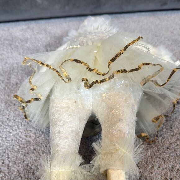 Bethany Lowe RARE Snowman Snow Woman Christmas Vintage Decoration Stars - Picture 13 of 13